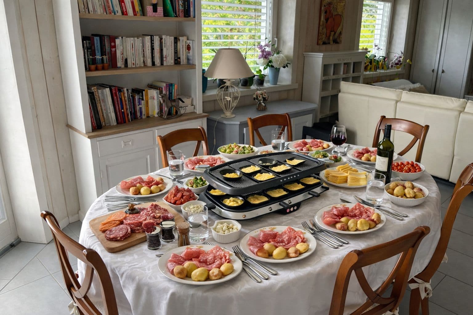 Soirée raclette conviviale